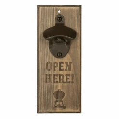 Weber-flesopener Wandmodel