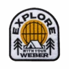 Limited Edition Weber 'Explore'-embleem 2 Limited Edition Weber 'Explore'-embleem -BBQ Accessoires Verkoop 400299B 1800x1800