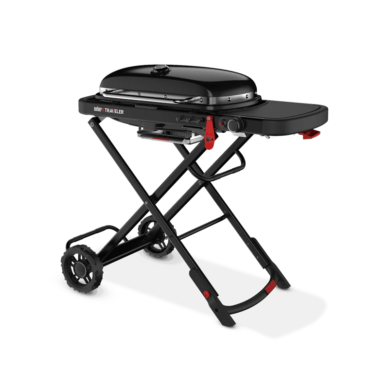 Weber Traveler-gasbarbecue Stealth-editie 4 Weber Traveler-gasbarbecue Stealth-editie - Afbeelding 2
